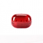 Bike taillight Light Steady Flashing and Blinking 3 modes, 2 AAA batteries included, Fit tubes diameter of 25-30mm