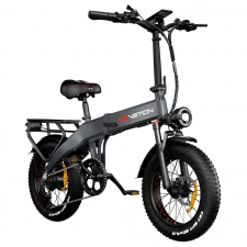DRVETION BT20 1000W Foldable Electric Bike  20”×4 0" Fat Tire  48V 14Ah Removable Samsung Battery  55km/h Max Speed  100km R