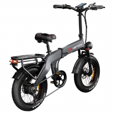 DRVETION BT20 1000W Foldable Electric Bike  20”×4 0" Fat Tire  48V 14Ah Removable Samsung Battery  55km/h Max Speed  100km R
