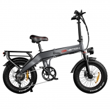 DRVETION BT20 1000W Foldable Electric Bike  20”×4 0" Fat Tire  48V 14Ah Removable Samsung Battery  55km/h Max Speed  100km R