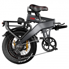 DRVETION BT20 1000W Foldable Electric Bike  20”×4 0" Fat Tire  48V 14Ah Removable Samsung Battery  55km/h Max Speed  100km R