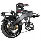DRVETION BT20 1000W Foldable Electric Bike  20”×4 0" Fat Tire  48V 14Ah Removable Samsung Battery  55km/h Max Speed  100km R
