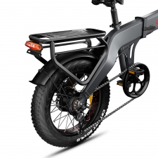 DRVETION BT20 1000W Foldable Electric Bike  20”×4 0" Fat Tire  48V 14Ah Removable Samsung Battery  55km/h Max Speed  100km R