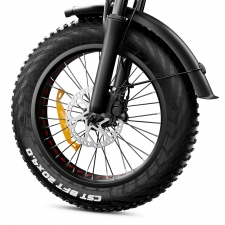 DRVETION BT20 1000W Foldable Electric Bike  20”×4 0" Fat Tire  48V 14Ah Removable Samsung Battery  55km/h Max Speed  100km R