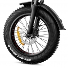 DRVETION BT20 1000W Foldable Electric Bike  20”×4 0" Fat Tire  48V 14Ah Removable Samsung Battery  55km/h Max Speed  100km R