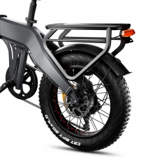 DRVETION BT20 1000W Foldable Electric Bike  20”×4 0" Fat Tire  48V 14Ah Removable Samsung Battery  55km/h Max Speed  100km R