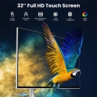 MESWAO 32" Smart Mobile Screen  Android 13  8GB RAM 128GB ROM  Octa-Core Processor  1080P FHD IPS Touch Display  300nits Bright