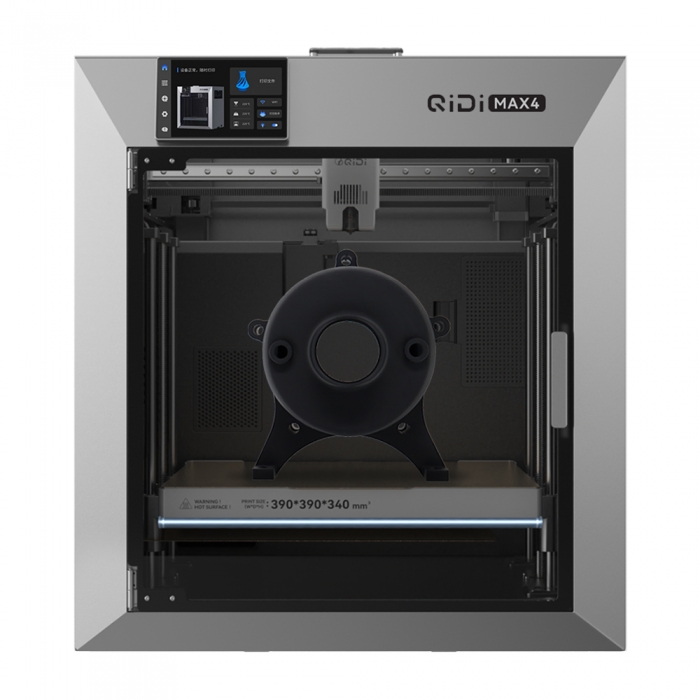 QIDI Max4 3D Printer  CoreXY System  800mm/s Speed  370℃ High-Temp  65℃ Heated Chamber  390×390×340mm Build Volume  AI Ca