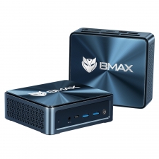 BMAX B11 Pro Mini PC  Intel Core Ultra 5 115U 8 Cores 10 Threads Max 4 2GHz  16GB LPDDR5 RAM 512GB PCIe NVMe SSD  Dual Copper H