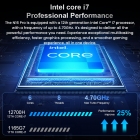 Ninkear N16 Pro Laptop  16 inch 2560*1600 120Hz IPS Screen  Intel Core i7-12700H 6 Cores Max 4 7GHz  16GB RAM 1TB SSD  WiFi 6 B