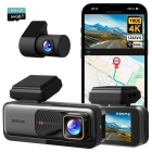 Botslab G980H 4K Dash Cam Front and Rear  170° Ultra Wide Dashcam with ADAS  Night Vision  24/7 Parking Mode  Sony IMX415 Sens