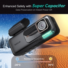 Botslab G980H 4K Dash Cam Front and Rear  170° Ultra Wide Dashcam with ADAS  Night Vision  24/7 Parking Mode  Sony IMX415 Sens
