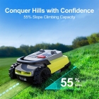 UBHOME M10 Robotic Lawn Mower  RTK   AI Vision Navigation  No Perimeter Wire  7000㎡ Coverage  Multi-Zone  Up to 15   55% Slop