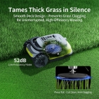 UBHOME M10 Robotic Lawn Mower  RTK   AI Vision Navigation  No Perimeter Wire  7000㎡ Coverage  Multi-Zone  Up to 15   55% Slop