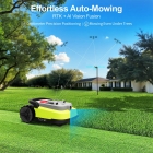 UBHOME M10 Robotic Lawn Mower  RTK   AI Vision Navigation  No Perimeter Wire  7000㎡ Coverage  Multi-Zone  Up to 15   55% Slop