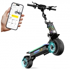 ONECNA GT7 Foldable Electric Scooter  Dual 2800W Motors  60V 27Ah Battery  80km/h Top Speed   89km Range  111-Inch Off-Road Fat