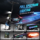 ONECNA GT7 Foldable Electric Scooter  Dual 2800W Motors  60V 27Ah Battery  80km/h Top Speed   89km Range  111-Inch Off-Road Fat