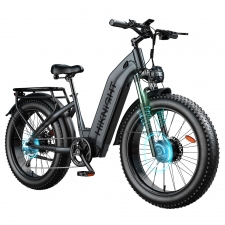 HIKNIGHT H2 PRO Electric Bike  3000W Peak Dual Motors  61km/h Max Speed  145km Range  52V 20Ah Removable Battery  35° Climbing