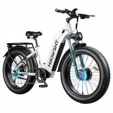 HIKNIGHT H2 PRO Electric Bike  3000W Peak Dual Motors  61km/h Max Speed  145km Range  52V 20Ah Removable Battery  35° Climbing