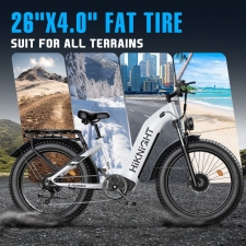 HIKNIGHT H2 PRO Electric Bike  3000W Peak Dual Motors  61km/h Max Speed  145km Range  52V 20Ah Removable Battery  35° Climbing