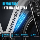 HIKNIGHT H2 PRO Electric Bike  3000W Peak Dual Motors  61km/h Max Speed  145km Range  52V 20Ah Removable Battery  35° Climbing