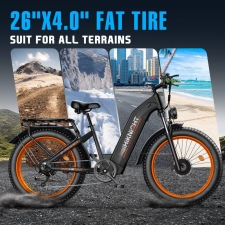 HIKNIGHT H2 PRO Electric Bike  3000W Peak Dual Motors  61km/h Max Speed  145km Range  52V 20Ah Removable Battery  35° Climbing