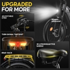 HIKNIGHT H6 PRO Electric Bike  4000W Peak Dual Motors  52V 20Ah Removable Battery  145km Range  64km/h Max Speed  200N·m Torqu
