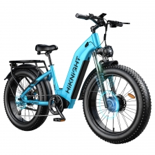 HIKNIGHT H2 PRO Electric Bike  3000W Peak Dual Motors  61km/h Max Speed  145km Range  52V 20Ah Removable Battery  35° Climbing