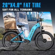 HIKNIGHT H2 PRO Electric Bike  3000W Peak Dual Motors  61km/h Max Speed  145km Range  52V 20Ah Removable Battery  35° Climbing