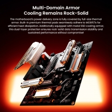 AOOSTAR TA95X3D Desktop PC Motherboard  AMD Ryzen 9 9955HX3D  16-Core 32-Thread  Up to 5 4GHz  128MB L3 Cache  DDR5-5600  EXPO 