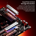 AOOSTAR TA95X3D Desktop PC Motherboard  AMD Ryzen 9 9955HX3D  16-Core 32-Thread  Up to 5 4GHz  128MB L3 Cache  DDR5-5600  EXPO 