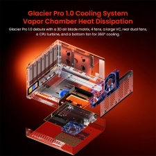 AOOSTAR WTR MAX NAS Mini PC Barebone  No RAM No SSD   Intel Core i5-1235U 10 Core Max 4 4GHz  11-Bay Storage  6×3 5" HDD   5×