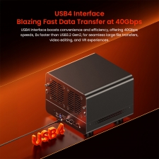 AOOSTAR WTR MAX NAS Mini PC Barebone  No RAM No SSD   Intel Core i5-1235U 10 Core Max 4 4GHz  11-Bay Storage  6×3 5" HDD   5×