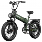 APEFOX RH20 Electric Bike  Dual 750W Hub Motors  48V 22 5Ah Lithium Battery  50km/h Max Speed  100km Range  20×4 0" Fat Tires 