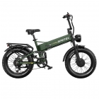 APEFOX RH20 Electric Bike  Dual 750W Hub Motors  48V 22 5Ah Lithium Battery  50km/h Max Speed  100km Range  20×4 0" Fat Tires 