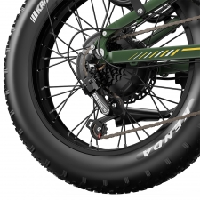 APEFOX RH20 Electric Bike  Dual 750W Hub Motors  48V 22,5Ah Lithium Battery  50km/h Max Speed  100km Range  20×4,0" Fat Tires