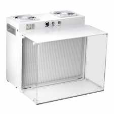 LTQ Vapor CW-13 Laminar Flow Hood  H13 HEPA Filter  99 97% Filtration Efficiency  Dual-Fan Vertical Laminar Flow  Continuous Ai
