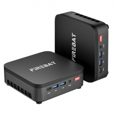 FIREBAT R3 Mini PC  AMD Ryzen 5 7430U 6 Cores 12 Threads Up to 4,3GHz  16GB LPDDR4 RAM 512GB SSD  AMD Radeon Graphics