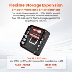 FIREBAT R3 Mini PC  AMD Ryzen 5 7430U 6 Cores 12 Threads Up to 4,3GHz  16GB LPDDR4 RAM 512GB SSD  AMD Radeon Graphics