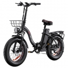 DRVETION CT20 Pro Foldable Electric Bike  750W Motor  48V 20Ah Samsung Battery  25km/h  Unlocked   80km Range  20×4 0" CST Fat