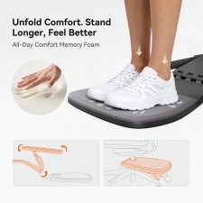 NEWTRAL MT-M Standing-Mate Ergonomic Standing Desk Chair  5-in-1 Adaptive Seating  167° Flip Backrest  Adjustable Seat Height