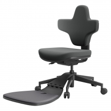 NEWTRAL MT-M Standing-Mate Ergonomic Standing Desk Chair  5-in-1 Adaptive Seating  167° Flip Backrest  Adjustable Seat Height