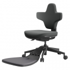 NEWTRAL MT-M Standing-Mate Ergonomic Standing Desk Chair  5-in-1 Adaptive Seating  167° Flip Backrest  Adjustable Seat Height