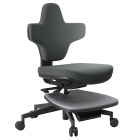 NEWTRAL MT-M Standing-Mate Ergonomic Standing Desk Chair  5-in-1 Adaptive Seating  167° Flip Backrest  Adjustable Seat Height