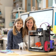 Flashforge AD5X 3D Printer, Smart 4-Color Printing, 600mm/s Max, 220*220*220mm