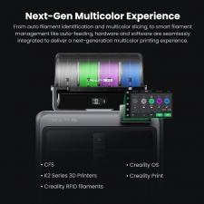Creality K2 Combo 3D Printer, CFS System, Up to 16-Color Printing, 260×260×260mm