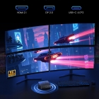 MINIX ER936‑AI Mini PC, AMD Ryzen AI 9 365, 32GB DDR5 1TB SSD, Dual 2.5G LAN, WiFi 6E BT5.2, Quad‑Screen Output