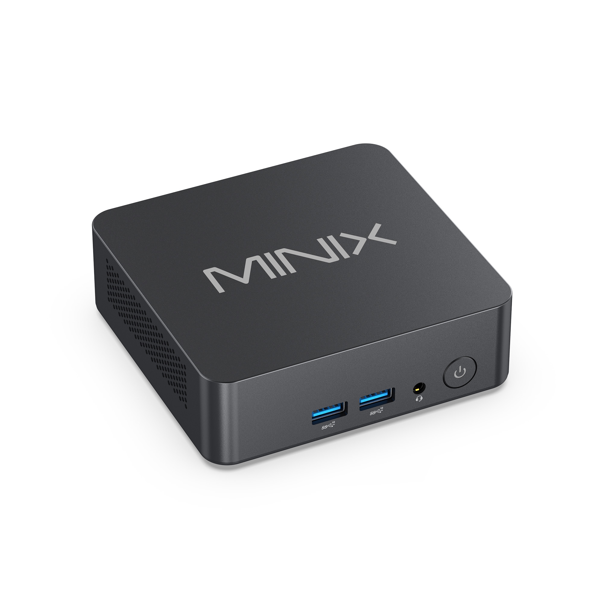 MINIX NUC300 Mini PC, NUC Form‑Factor, Intel Core 3 Processor N300, 2.5G LAN, WiFi 6, Multi‑Display Output