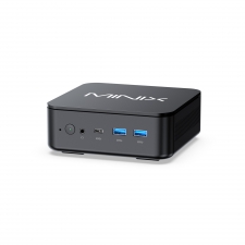 MINIX NGC NR660‑LP Mini PC, AMD Ryzen 5 6600H, 16GB LPDDR5 512GB SSD, WiFi 6E BT5.2, Dual LAN, Triple 4K Display