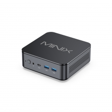 MINIX NGC NR660‑LP Mini PC, AMD Ryzen 5 6600H, 16GB LPDDR5 512GB SSD, WiFi 6E BT5.2, Dual LAN, Triple 4K Display